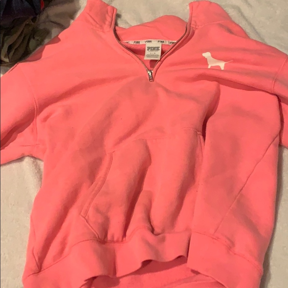 Pink hoodie